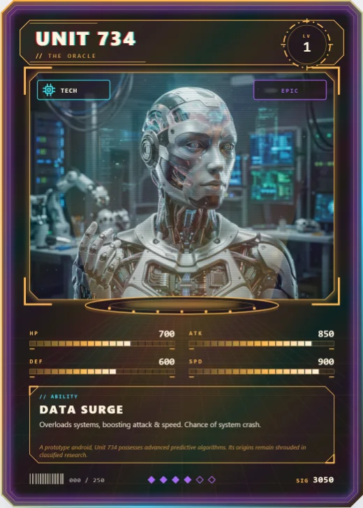 Hologram in another palette