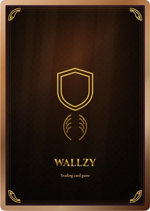 The Gilded crest card back that matches Obsidian Legend